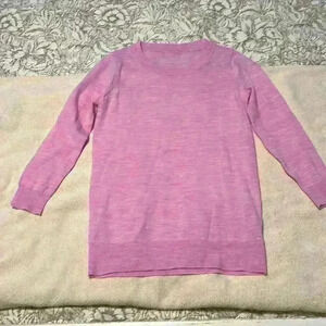 Jcrew merino wool Tippi crewneck sweater